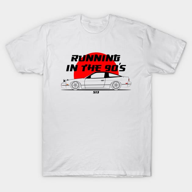 JDM S13 T-Shirt by GoldenTuners